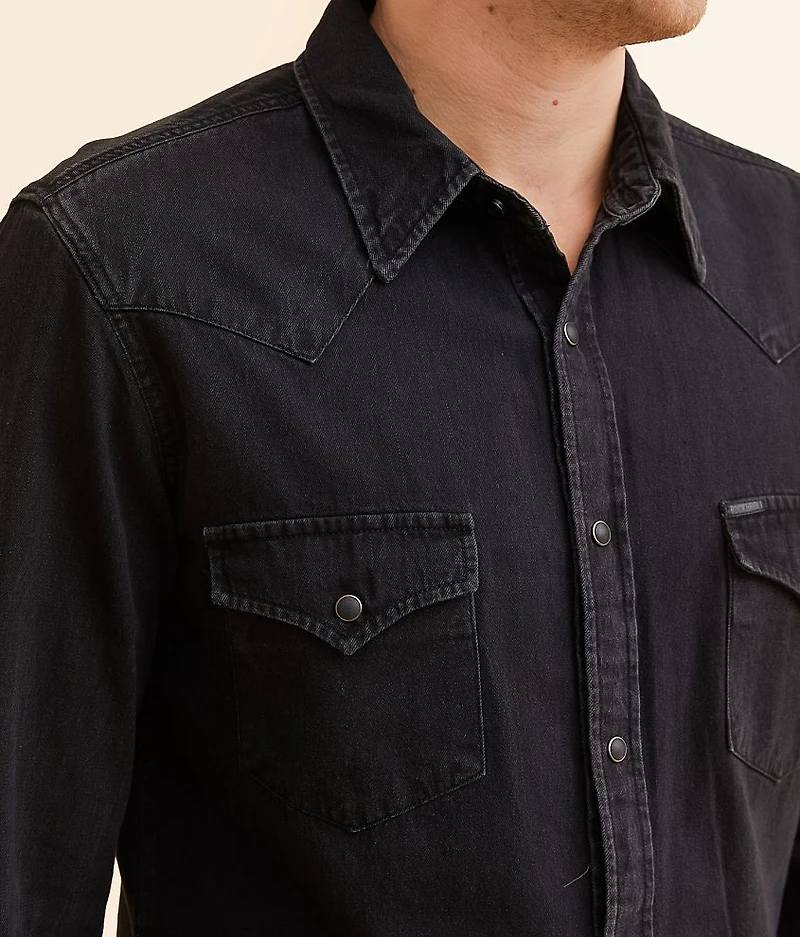 Washed Denim Shirt