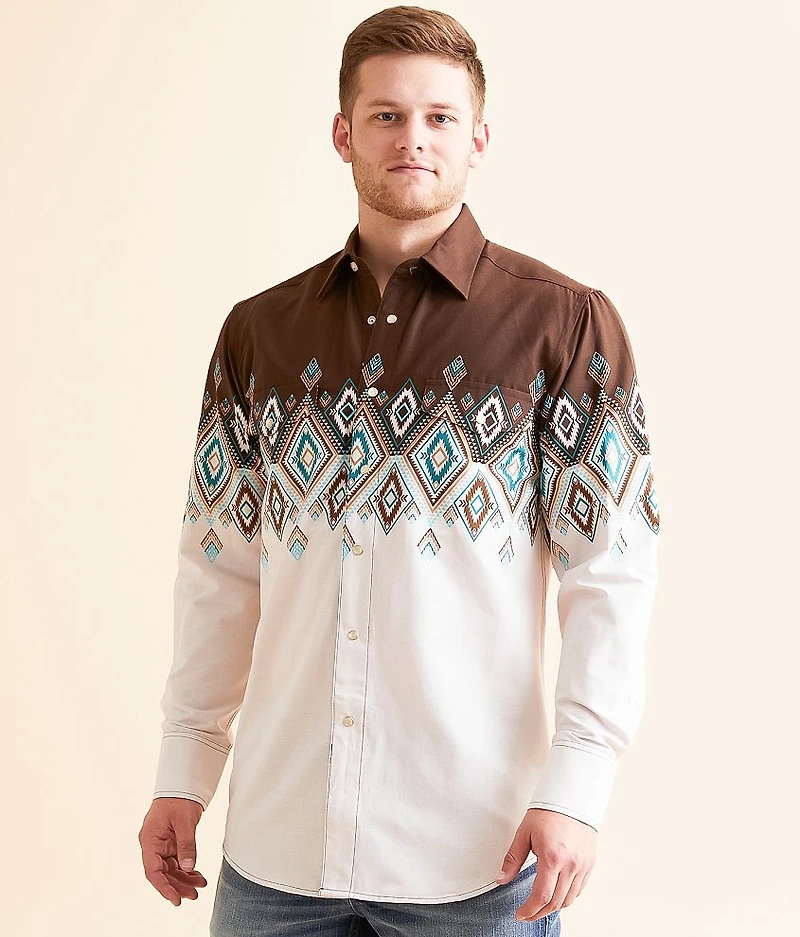 Aztec Border Shirt