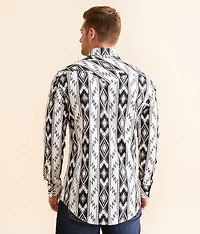 Aztec Striped Stretch Shirt