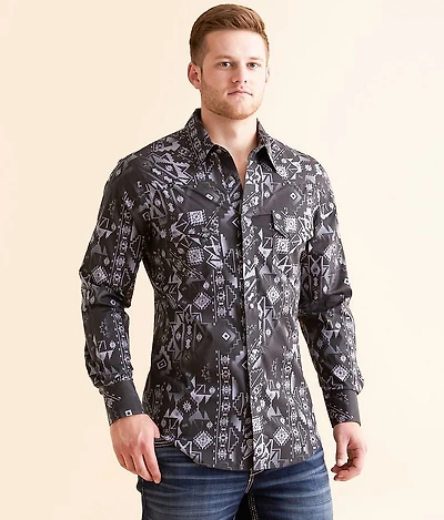 Aztec Stretch Shirt