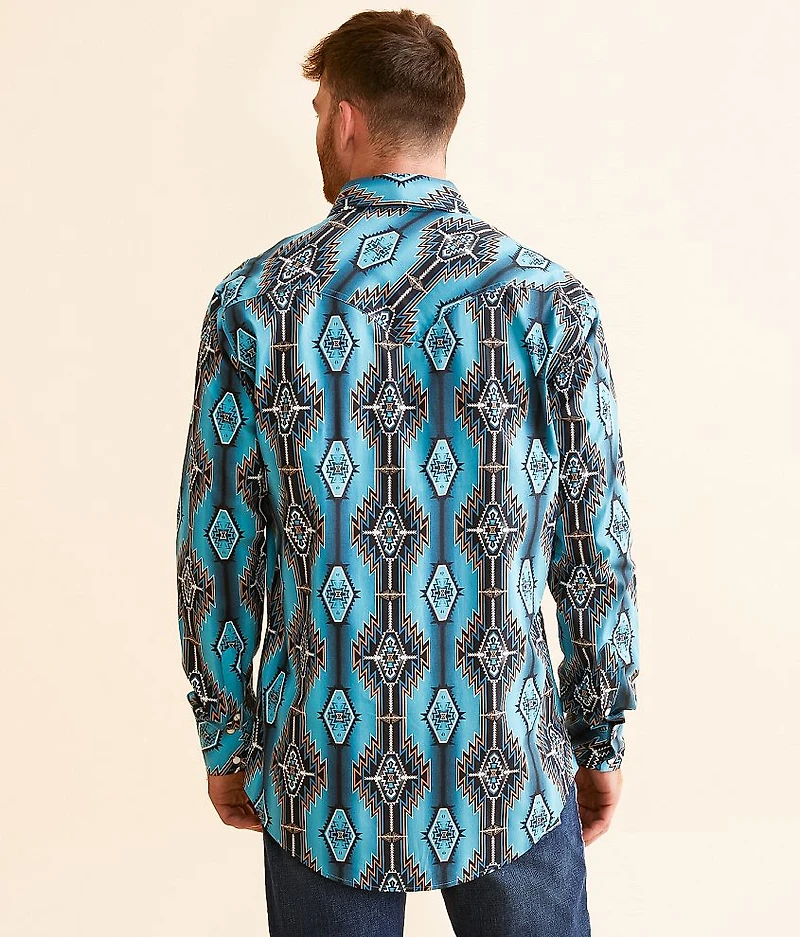 Aztec Stretch Shirt