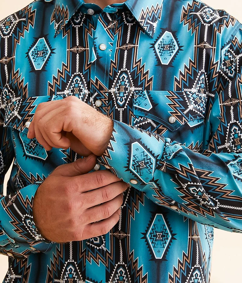 Aztec Stretch Shirt