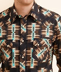 Dale Brisby Aztec Stretch Shirt