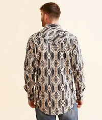 Serape Stripe Stretch Shirt