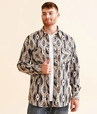Serape Stripe Stretch Shirt