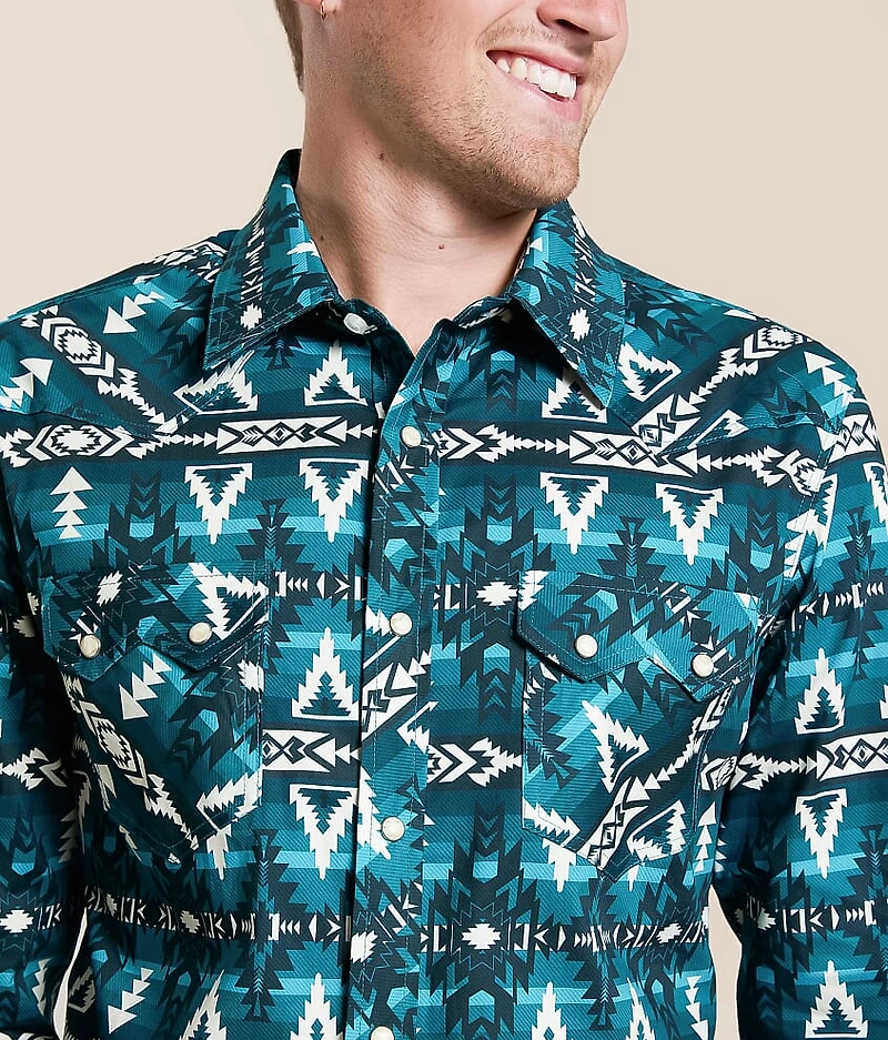 Aztec Stretch Shirt
