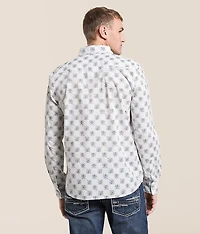 Floral Checkered Shirt