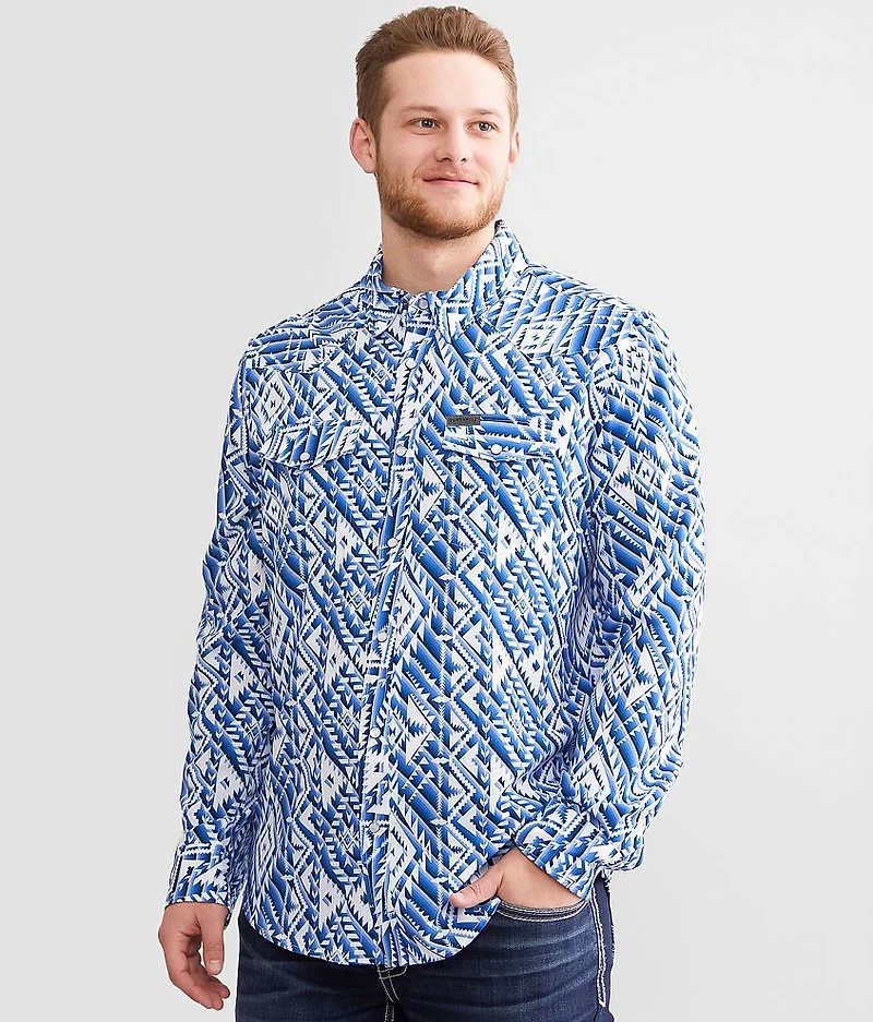 Southwestern Performance Stretch Shirt