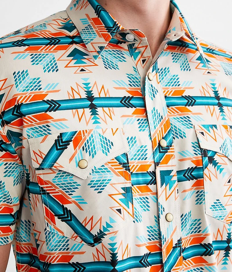 Dale Brisby Aztec Stretch Shirt
