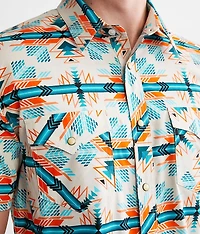 Dale Brisby Aztec Stretch Shirt