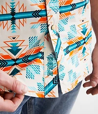 Dale Brisby Aztec Stretch Shirt