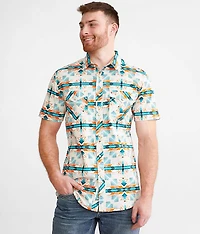 Dale Brisby Aztec Stretch Shirt