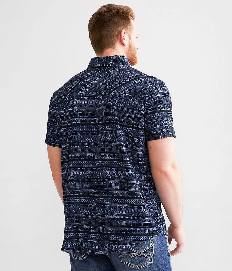 Camo Aztec Performance Stretch Shirt