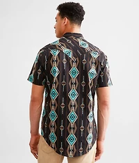 Western Aztec Stretch Shirt