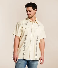 Embroidered Western Stretch Shirt