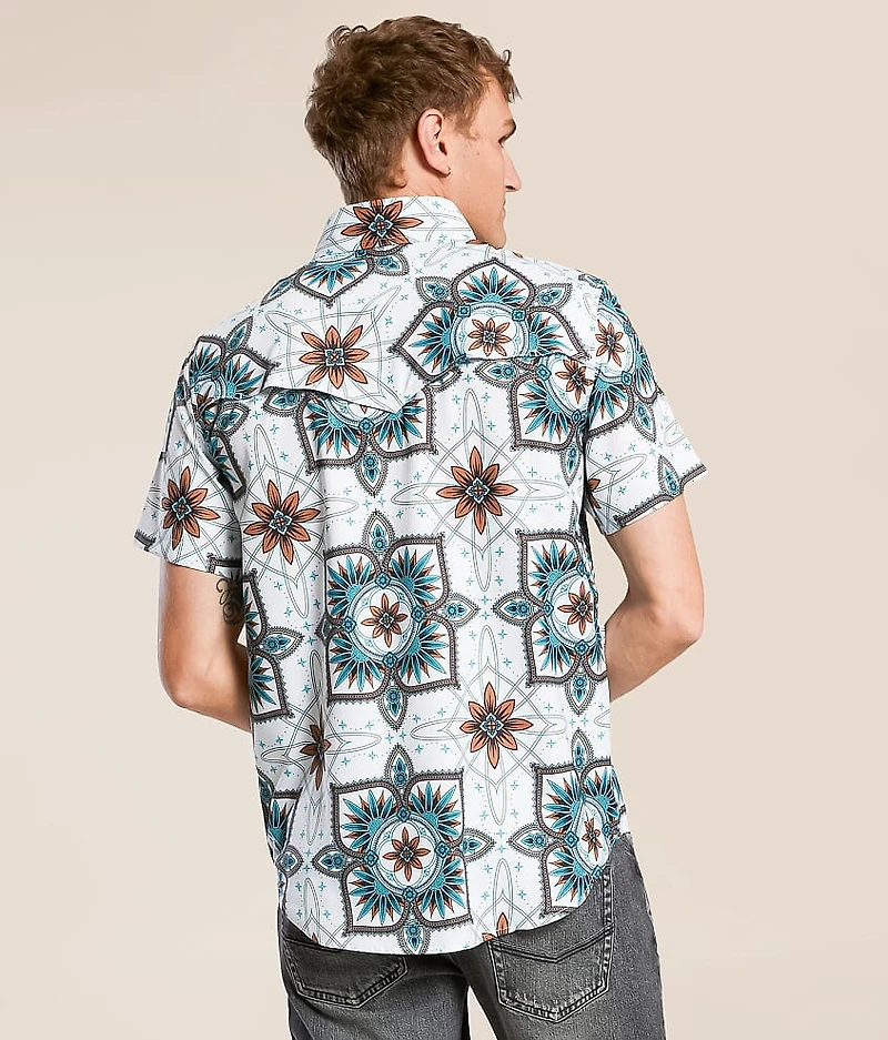 Medallion Tek Stretch Shirt