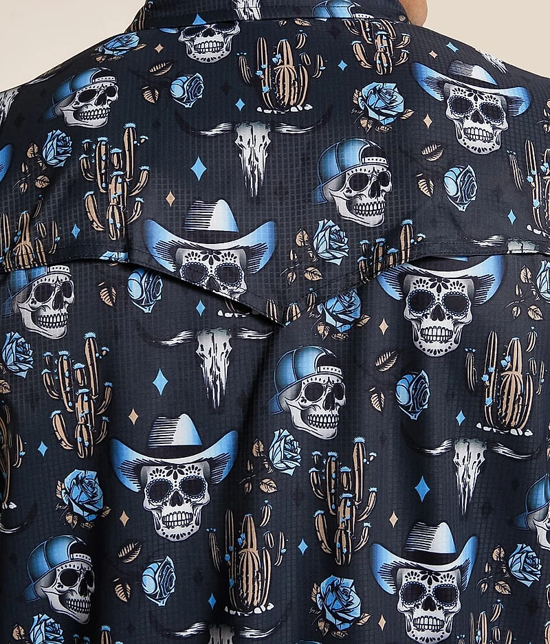 Skull TEK Stretch Shirt