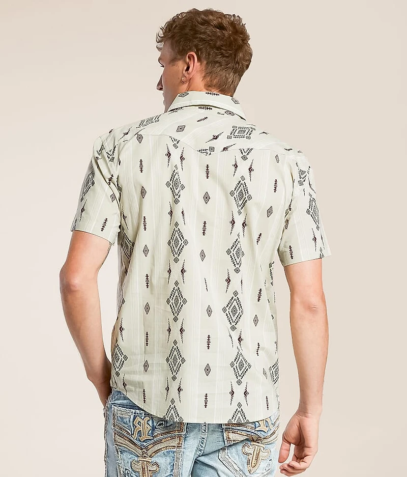 Striped Western Shirt