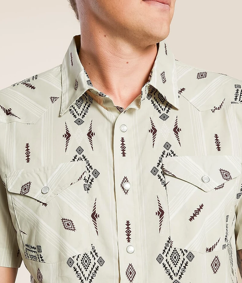 Striped Western Shirt