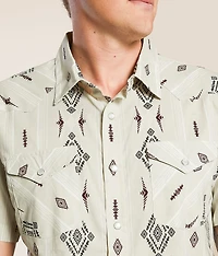 Striped Western Shirt