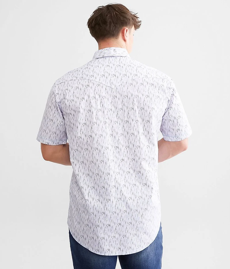 Linear Abstract Stretch Shirt