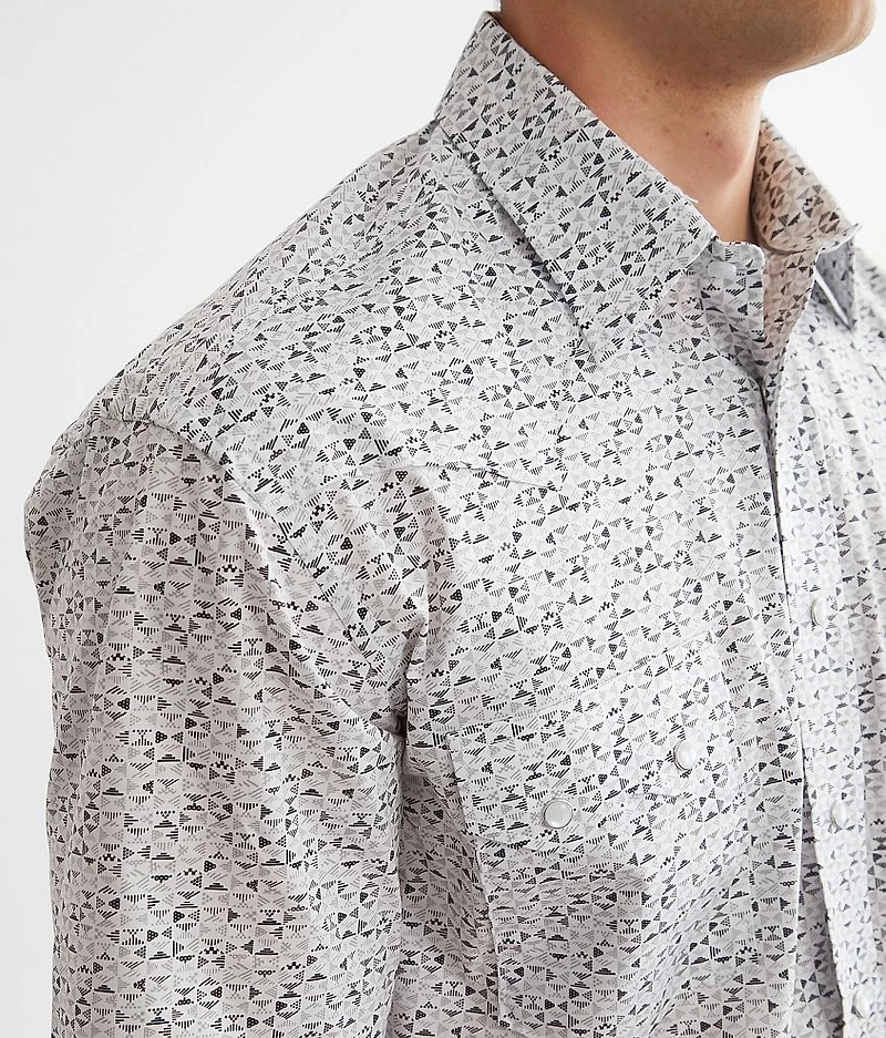 Printed Stretch Shirt