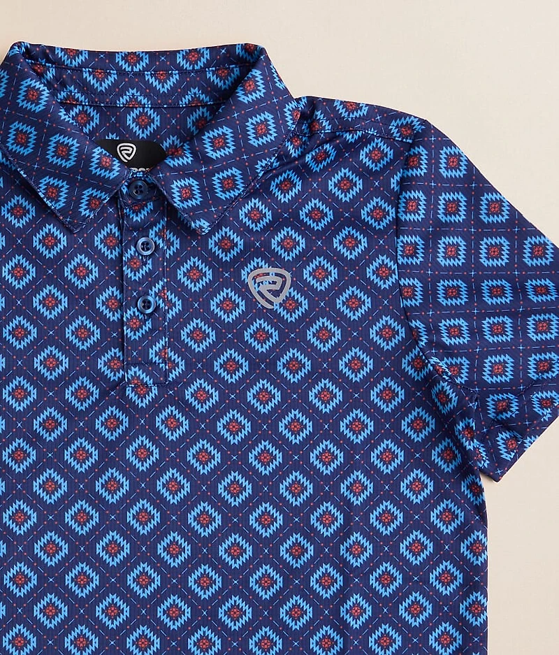 Boys - Printed Performance Polo