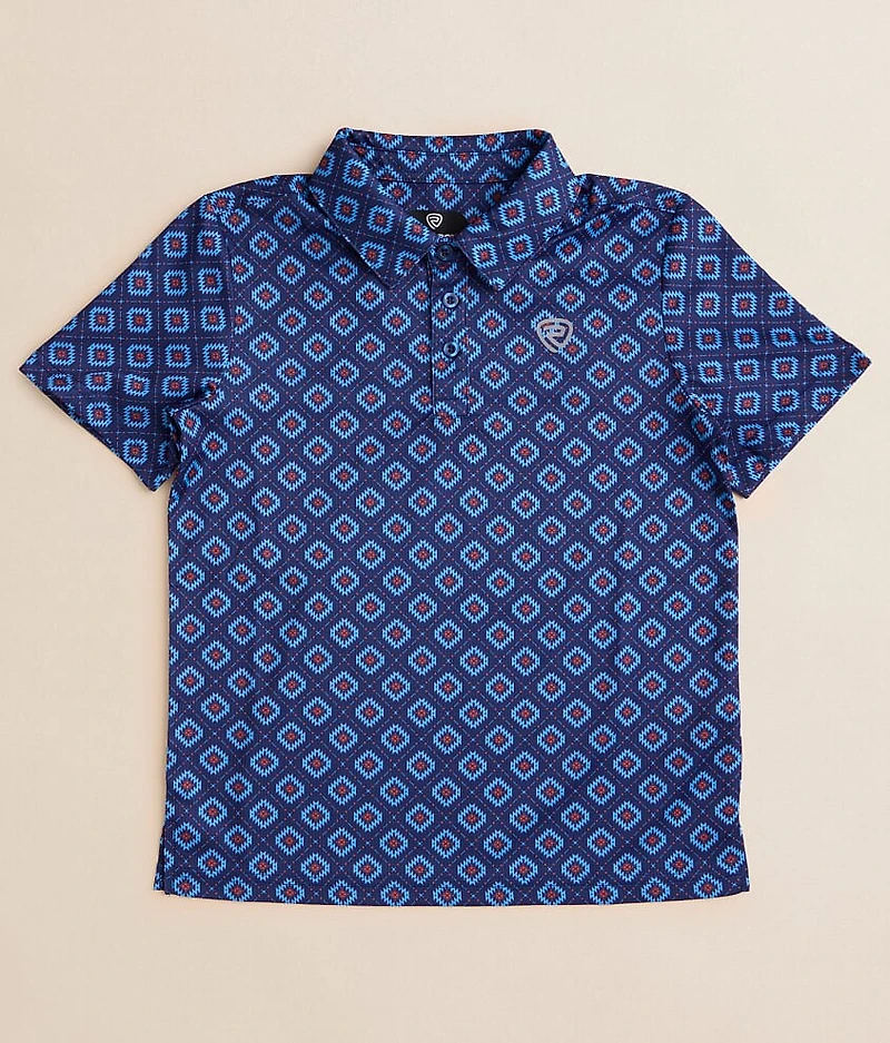Boys - Printed Performance Polo