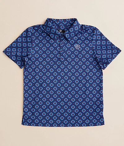 Boys - Printed Performance Polo