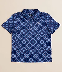 Boys - Printed Performance Polo