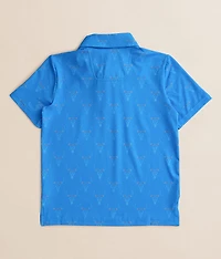Boys - Longhorn Stretch Polo