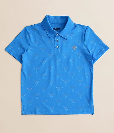 Boys - Longhorn Stretch Polo