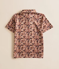 Boys - Camo Performance Polo