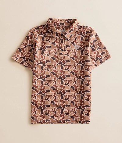 Boys - Camo Performance Polo