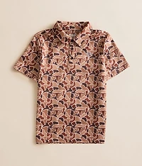 Boys - Camo Performance Polo
