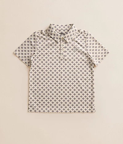 Boys - Mini Geo Stretch Polo
