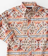 Boys - Aztec Stretch Shirt