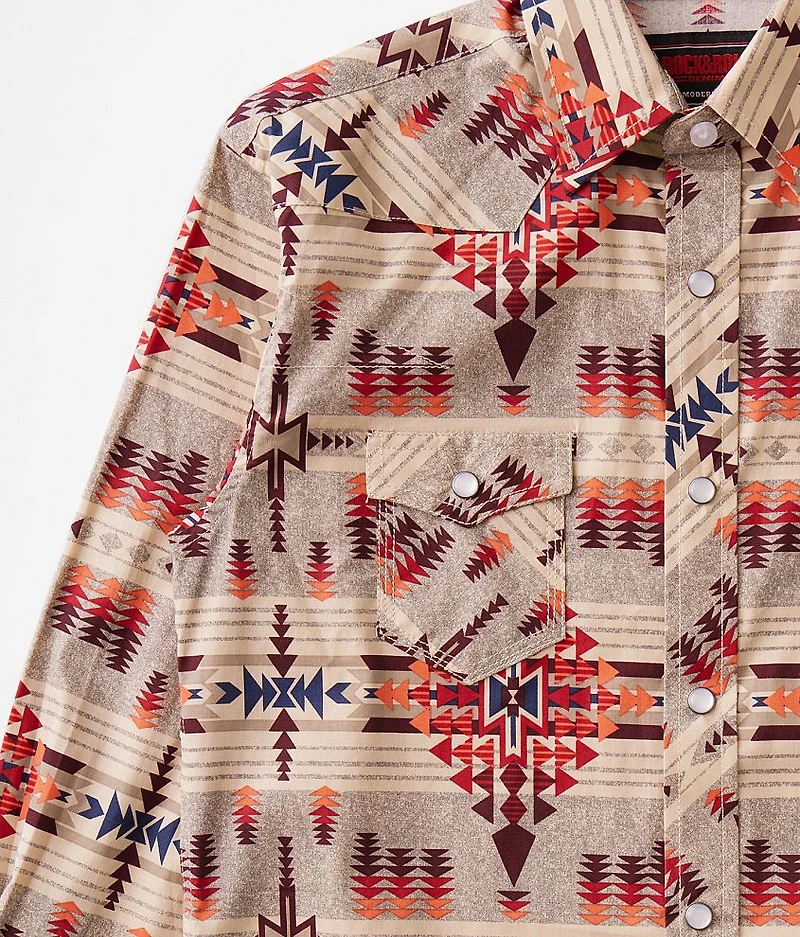 Boys - Southwestern Stretch Shirt