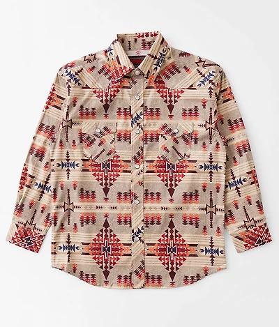 Boys - Southwestern Stretch Shirt