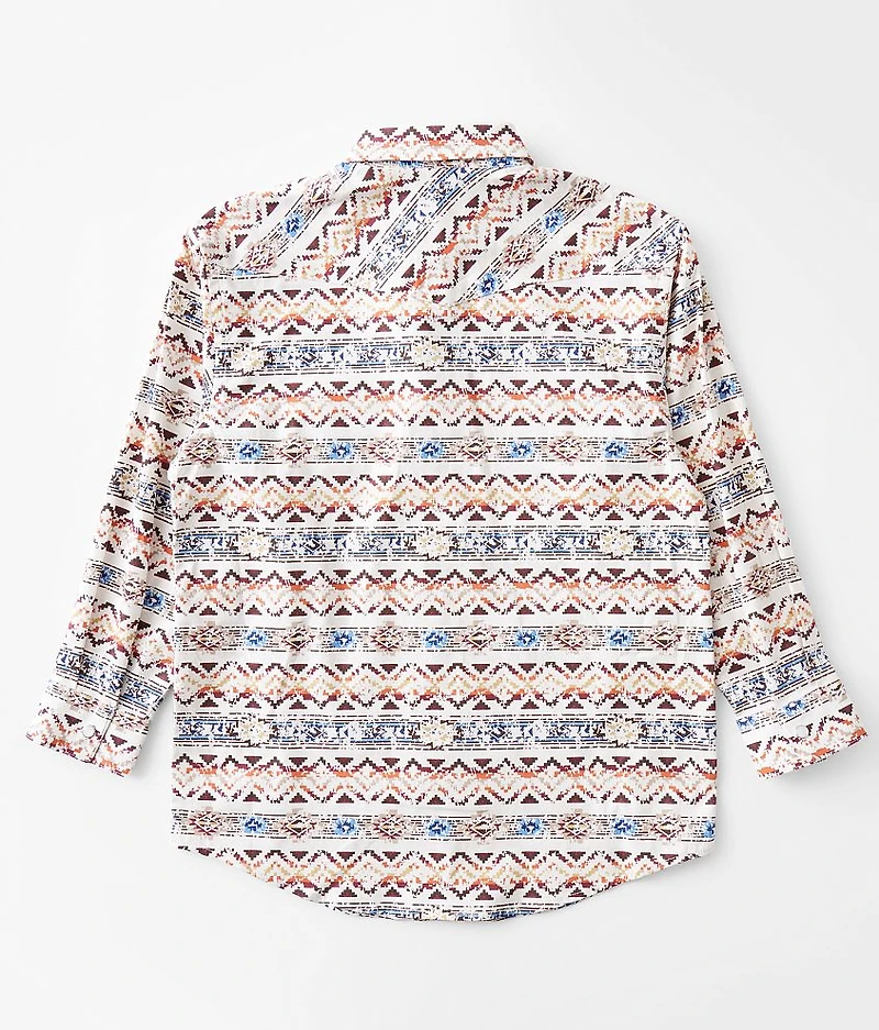 Boys - Aztec Stretch Shirt
