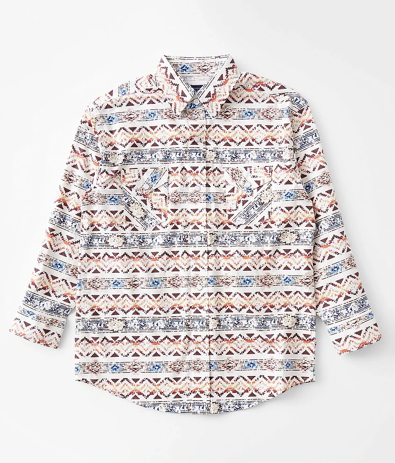 Boys - Aztec Stretch Shirt