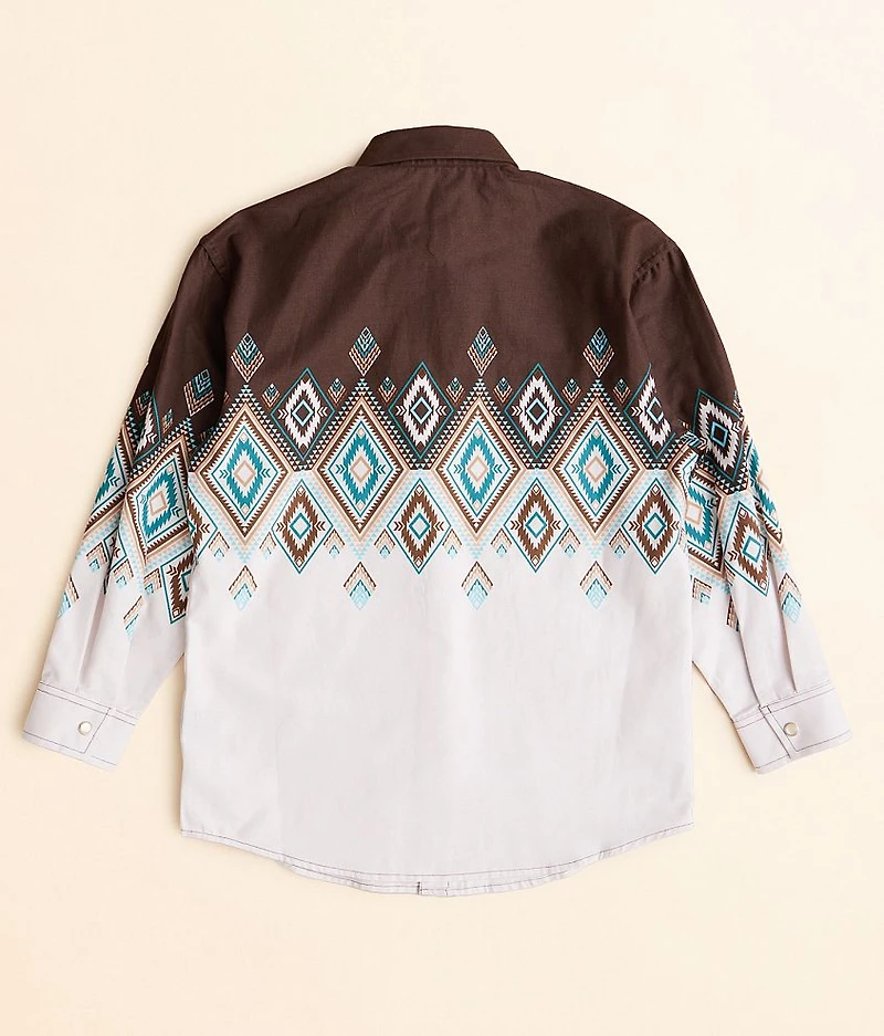 Boys - Aztec Border Shirt