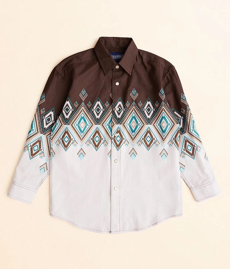 Boys - Aztec Border Shirt