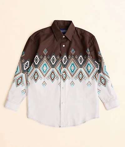 Boys - Aztec Border Shirt