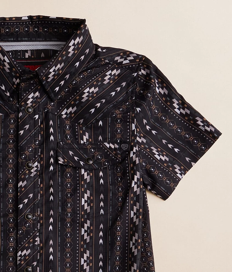 Boys - Aztec Tek Stretch Shirt