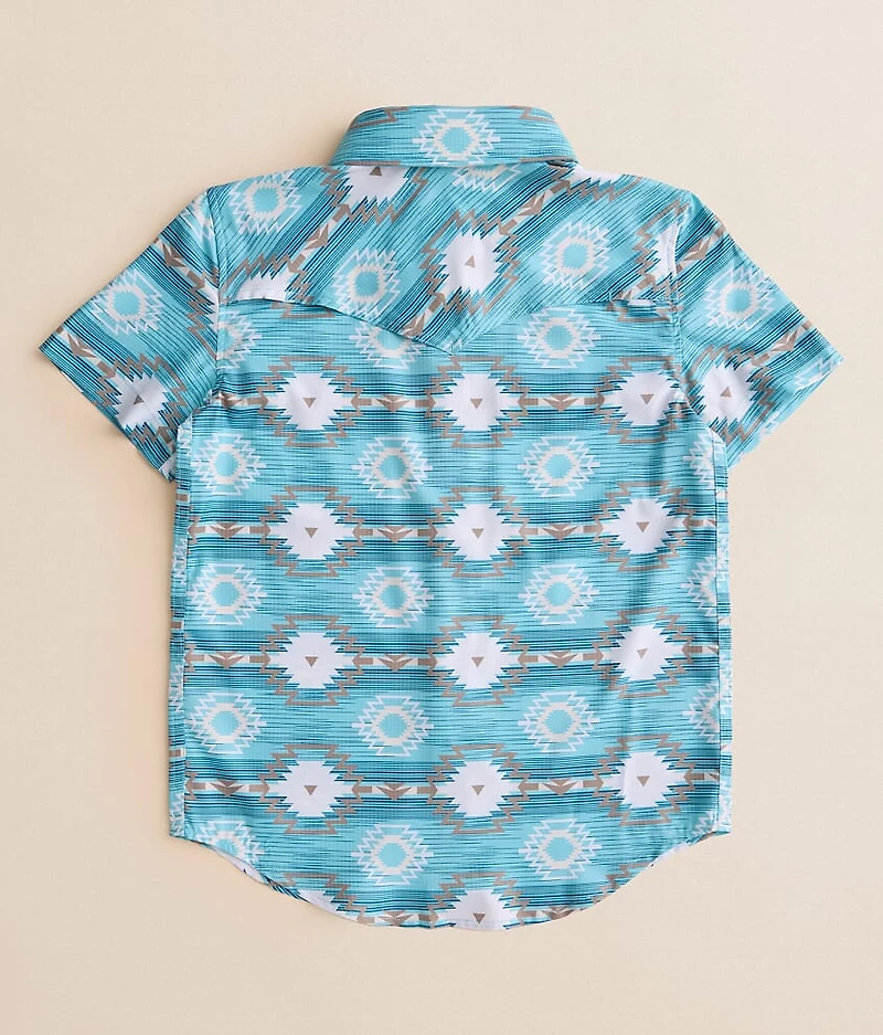 Boys - Aztec Tek Strech Shirt