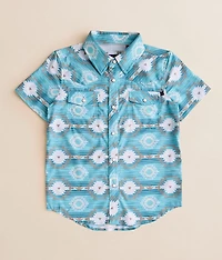 Boys - Aztec Tek Strech Shirt