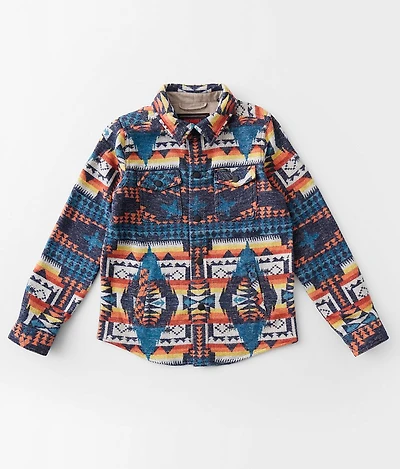 Boys - Aztec Jacquard Shirt