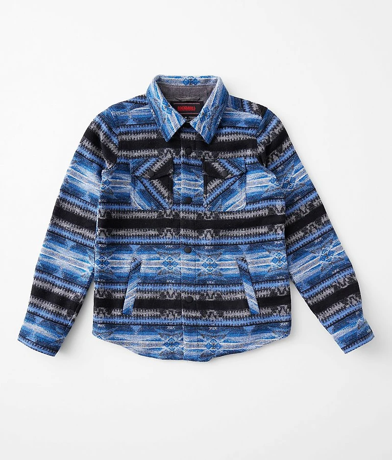 Boys - Aztec Jacquard Shirt