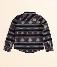 Boys - Aztec Stripe Shacket